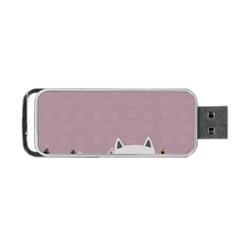 Cute Cats Portable Usb Flash (one Side) by Valentinaart