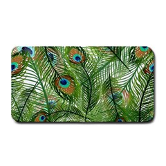 Peacock Feathers Pattern Medium Bar Mats by Vaneshart