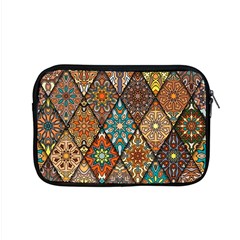 Colorful Vintage Seamless Pattern With Floral Mandala Elements Hand Drawn Background Apple Macbook Pro 15  Zipper Case