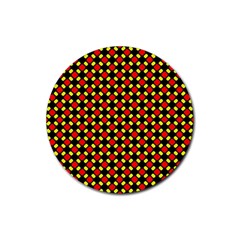 New Arrivals-b-2 Rubber Coaster (round)  by ArtworkByPatrick