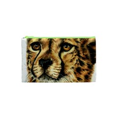 Cheetah Cosmetic Bag (xs) by ArtByThree