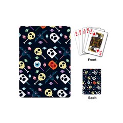 Halloween Candy Pattern Vector Playing Cards Single Design (mini) by Vaneshart