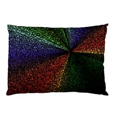 Abstract Colorful Pieces Mosaics Pillow Case (two Sides)