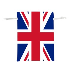 Uk Flag Union Jack Lightweight Drawstring Pouch (m) by FlagGallery