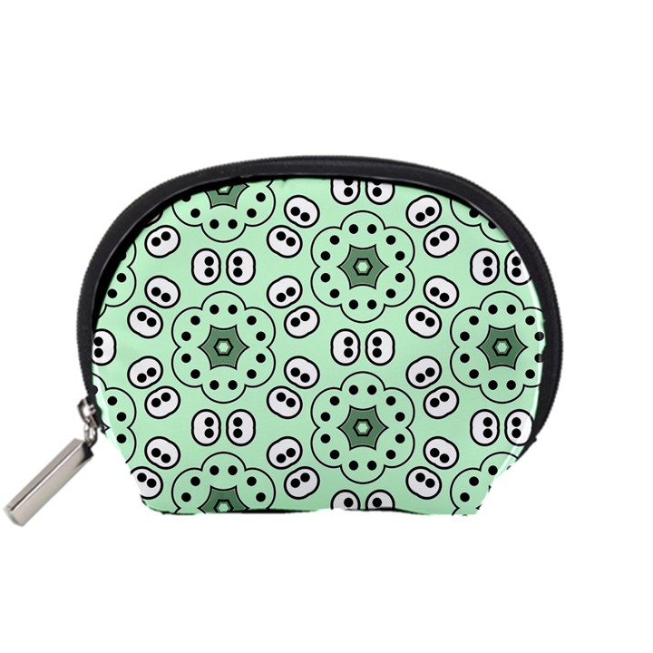 Background Texture Dots Pattern Accessory Pouch (Small)