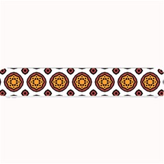 Pattern Fall Color White Background Small Bar Mats by Simbadda