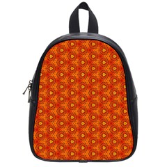 Pattern Fall Colors Seamless Bright School Bag (small) by Simbadda
