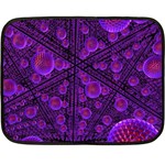 Spheres Combs Structure Regulation Fleece Blanket (Mini)