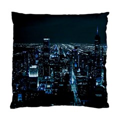 Building Night City Standard Cushion Case (two Sides) by Vaneshart