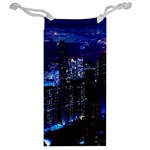 Night City Dark Jewelry Bag Back