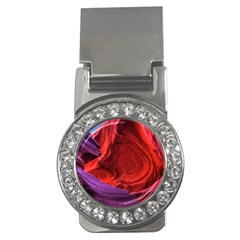 Flower Purple Petal Red Color Pink Hdr Magenta Lowerantelopecanyon Antelopecanyon Macro Photography Money Clips (cz)  by Vaneshart