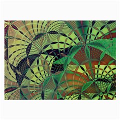 Design Background Concept Fractal Large Glasses Cloth by Wegoenart