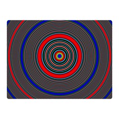 Art Design Fractal Circle Double Sided Flano Blanket (mini)  by Wegoenart