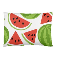 Watermelon Juice Auglis Clip Art Watermelon Pillow Case (two Sides)