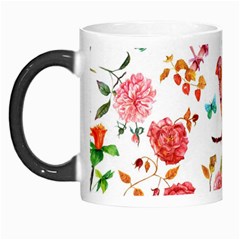 Watercolour Flowers Watercolor Painting Drawing Morph Mugs by Vaneshart