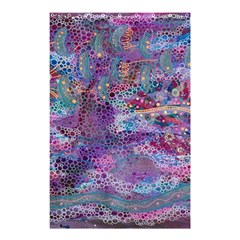 Stains Circles Watercolor Colorful Abstract Shower Curtain 48  X 72  (small)  by Vaneshart