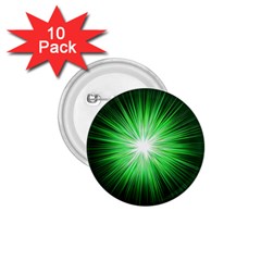 Green Blast Background 1 75  Buttons (10 Pack) by Mariart