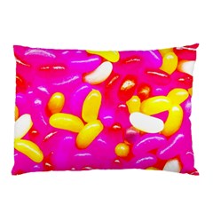 Vibrant Jelly Bean Candy Pillow Case by essentialimage