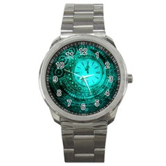 Steampunk 3891184 960 720 Sport Metal Watch by vintage2030