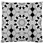 Seamless Pattern With Maple Leaves Large Flano Cushion Case (Two Sides)