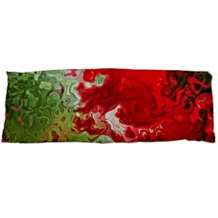 Abstract Stain Red Body Pillow Case Dakimakura (two Sides) by Vaneshart