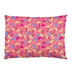 Umbrella Pattern Pillow Case (two Sides)