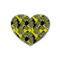 Seamless Pattern Background Heart Coaster (4 Pack)  by Vaneshart