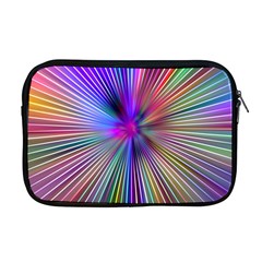 Rays Colorful Laser Ray Light Apple Macbook Pro 17  Zipper Case by Bajindul