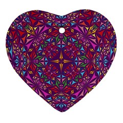 Kaleidoscope  Ornament (heart) by Sobalvarro