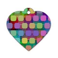 Pattern  Dog Tag Heart (two Sides) by Sobalvarro