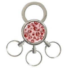 Abstract  3-ring Key Chain by Sobalvarro