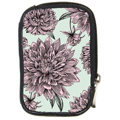 Flowers Compact Camera Leather Case by Sobalvarro