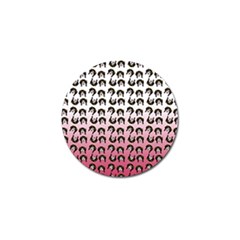 Retro Girl Daisy Chain Pattern Golf Ball Marker (4 Pack) by snowwhitegirl