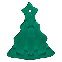 Love To One Color To Love Green Christmas Tree Ornament (two Sides) by pepitasart