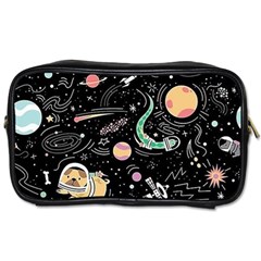 Animals Galaxy Space Toiletries Bag (two Sides) by Vaneshart