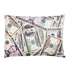 Mixed Dollars Pillow Case (two Sides)