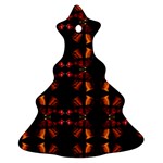 Christmas Bells Background Ornament (Christmas Tree)  Front