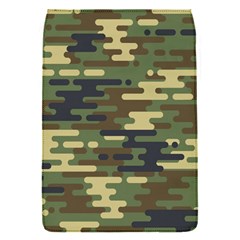 Curve Shape Seamless Camouflage Pattern Removable Flap Cover (s) by Vaneshart