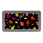 Vector Seamless Summer Fruits Pattern Colorful Cartoon Background Memory Card Reader (Mini)