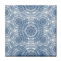 Boho Pattern Style Graphic Vector Tile Coaster by Sobalvarro