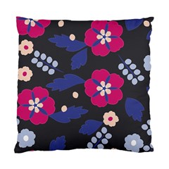 Vector Seamless Flower And Leaves Pattern Standard Cushion Case (one Side) by Sobalvarro