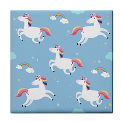 Unicorn Seamless Pattern Background Vector (2) Face Towel by Sobalvarro