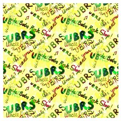 Ubrs Yellow Wooden Puzzle Square by Rokinart