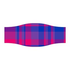 Bisexual Plaid Stretchable Headband by NanaLeonti