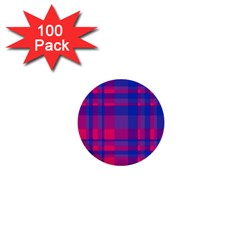 Bisexualplaid 1  Mini Buttons (100 Pack) 