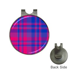 Bisexualplaid Hat Clips With Golf Markers by NanaLeonti