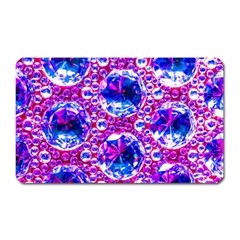 Cut Glass Beads Magnet (rectangular) by essentialimage