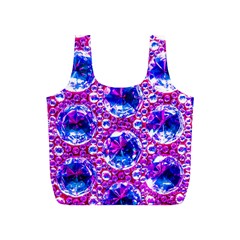 Cut Glass Beads Full Print Recycle Bag (s) by essentialimage