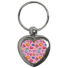 Candy Pattern Key Chain (heart) by Sobalvarro