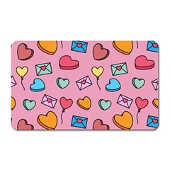 Candy Pattern Magnet (rectangular) by Sobalvarro